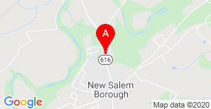 map of New Salem NY